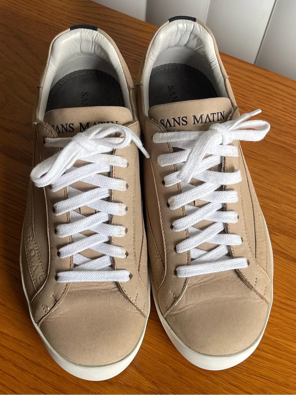 Sans Matin Olympus Low Top Sneakers Desert Sand Women’s Size 37 / 6.5